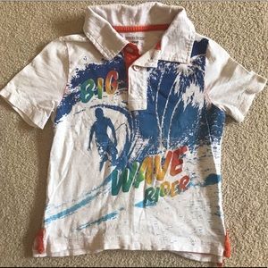 Boys 3T Big Wave Polo